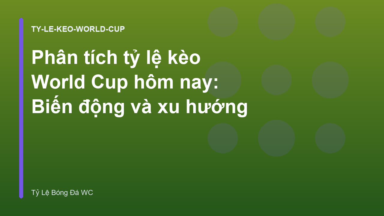 Read more about the article Phân tích tỷ lệ kèo World Cup hôm nay: Biến động và xu hướng